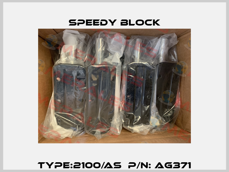 Type:2100/AS  p/n: AG371 Speedy Block