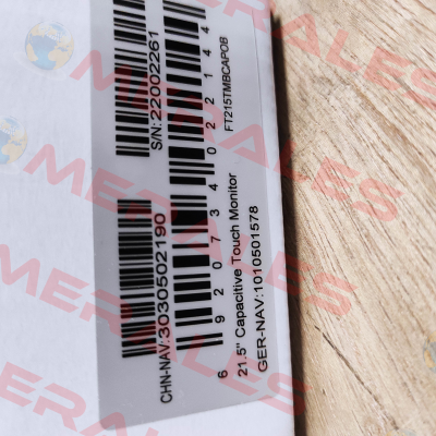 P/N:1010501578  Type:FT215TMBCAPOB Faytech
