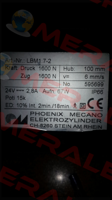 LBM1.7-2  oem Phoenix Mecano