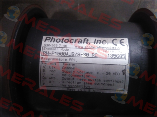 RH-P1500AJB/8-30 RC -0  Photocraft