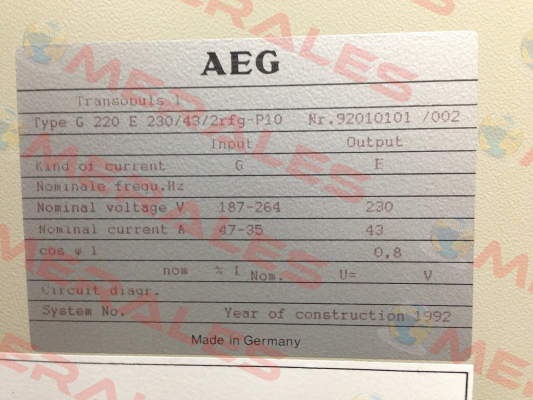 6713991 AEG