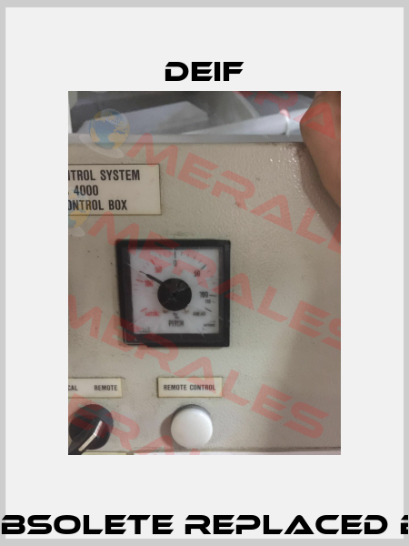 Type: DLQ72-pc-NB - obsolete replaced by 2951160020 – XL72   Deif