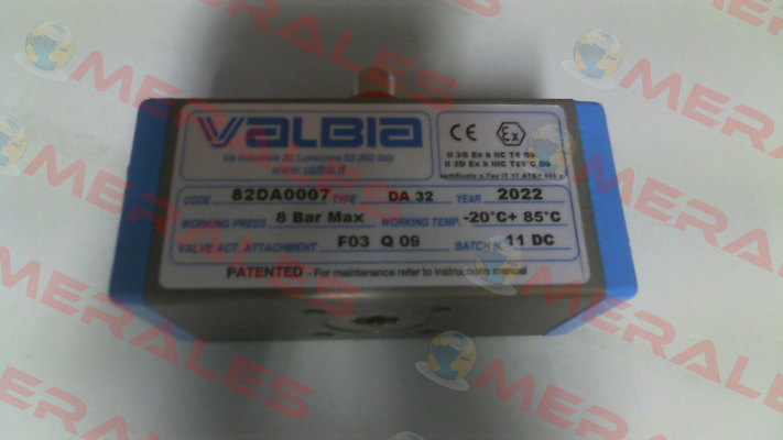 82DA0007 Valbia