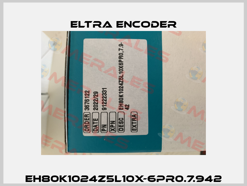 EH80K1024Z5L10X-6PR0.7.942 Eltra Encoder