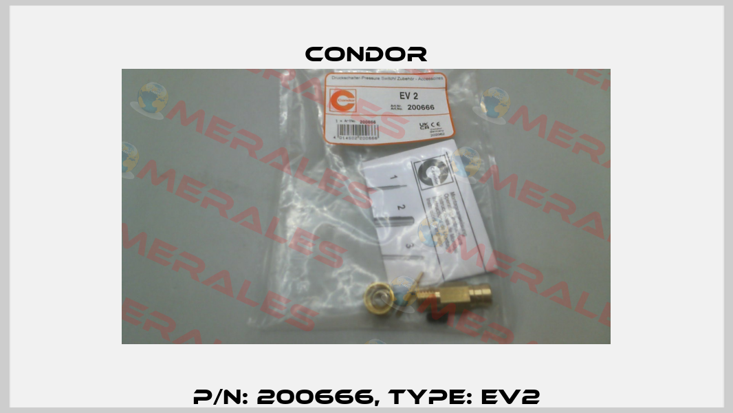 P/N: 200666, Type: EV2 Condor
