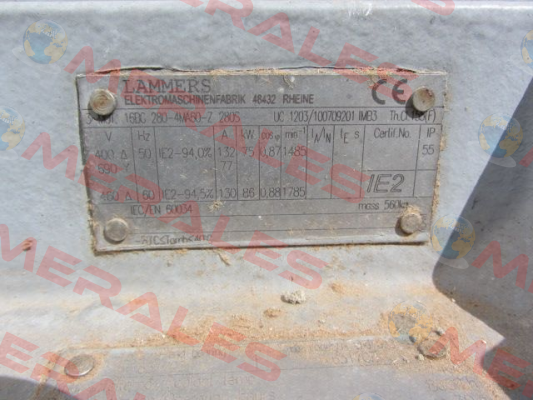 Lüfterhaube für Motor  Lammers