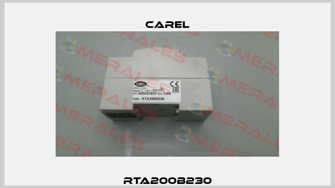 RTA200B230 Carel