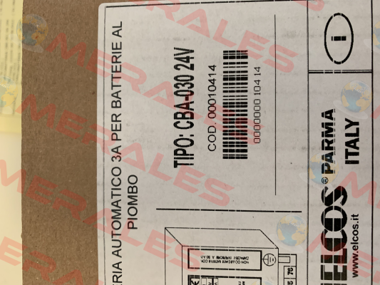 CBA-030 3A 24V (cod. 00010414) Elcos