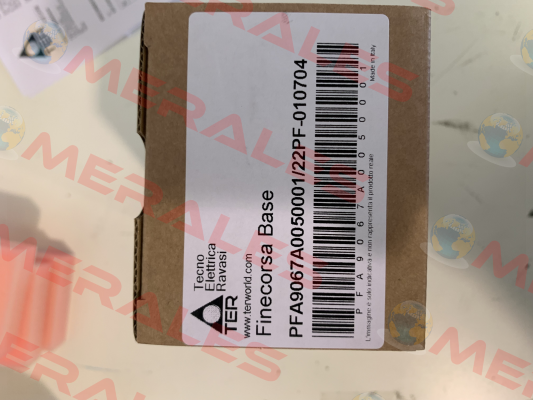 PFA9067A0050001 Ter Tecno Elettrica Ravasi