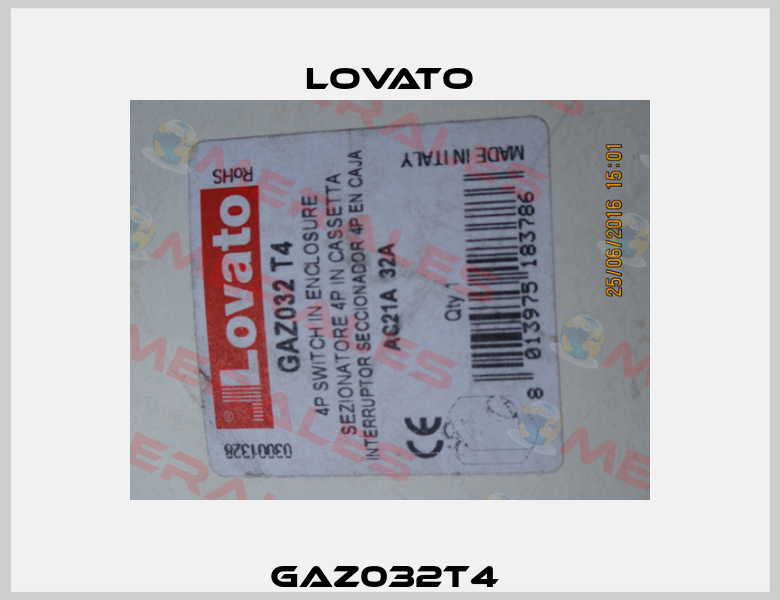 GAZ032T4  Lovato