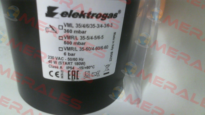 ETGV-MS-35/6-ALL Elektrogas