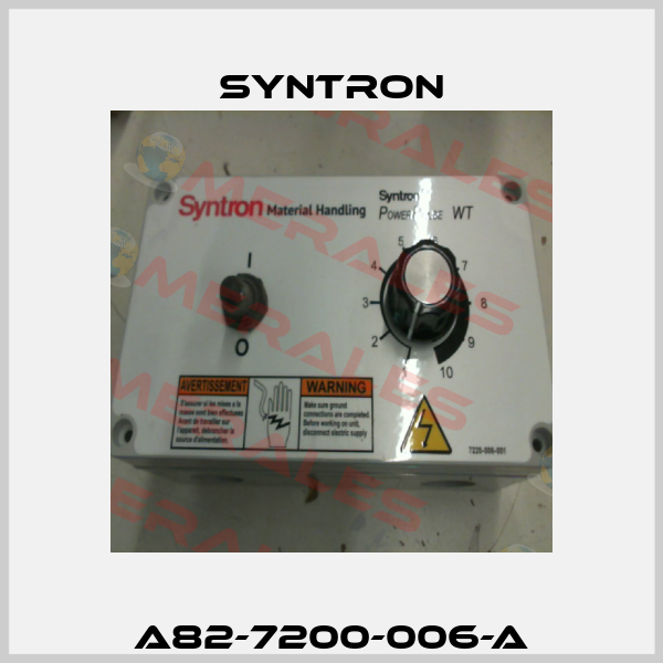 A82-7200-006-A Syntron