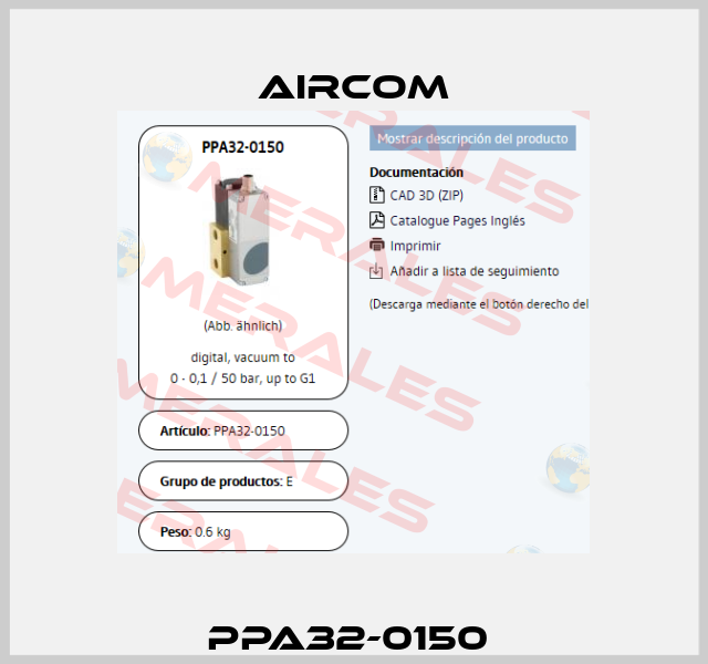PPA32-0150  Aircom