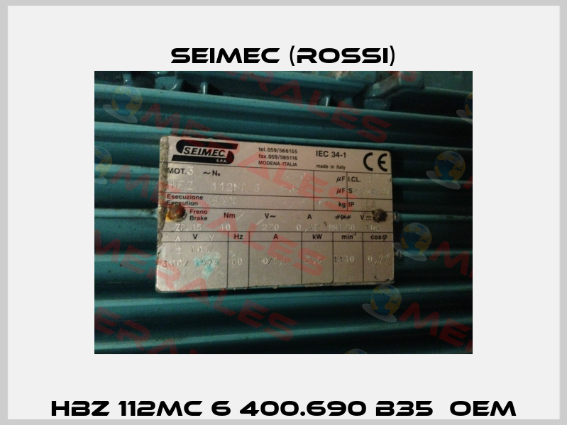 HBZ 112MC 6 400.690 B35  OEM Seimec (Rossi)