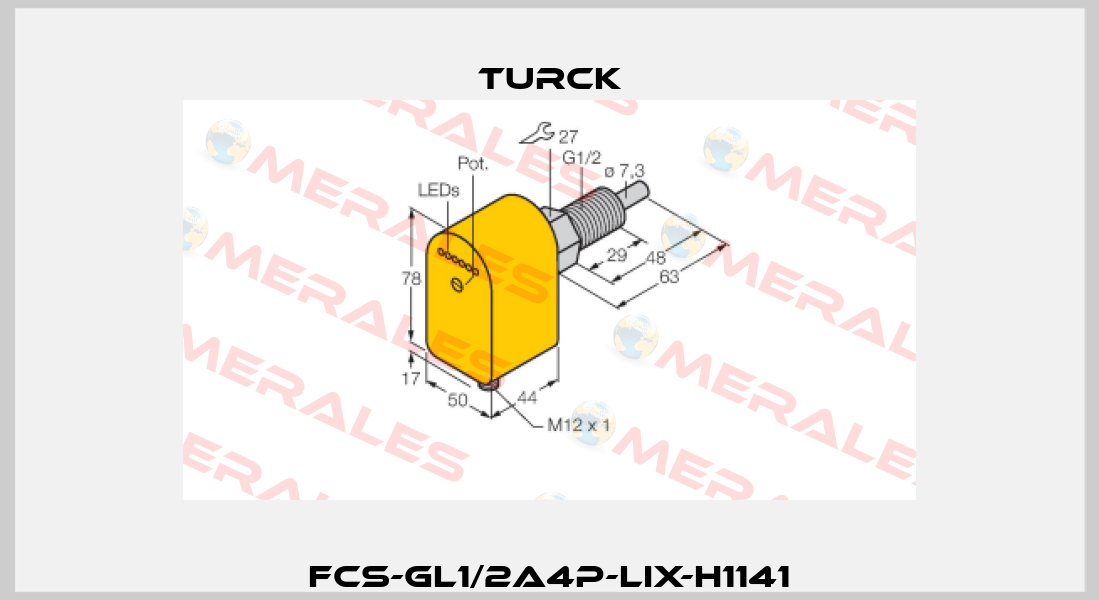 FCS-GL1/2A4P-LIX-H1141 Turck