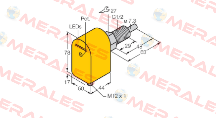 FCS-GL1/2A4P-LIX-H1141 Turck