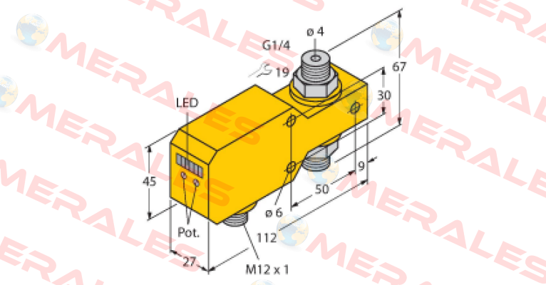 FCI-D04A4P-LIX-H1141 Turck