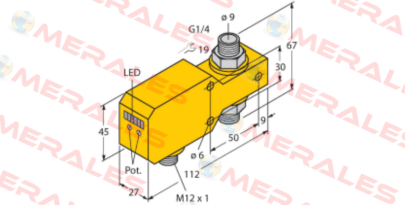 FCI-D10A4P-LIX-H1141 Turck
