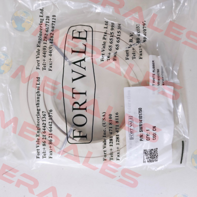 SWR14101750 (14X10X1750 MM) Fort Vale