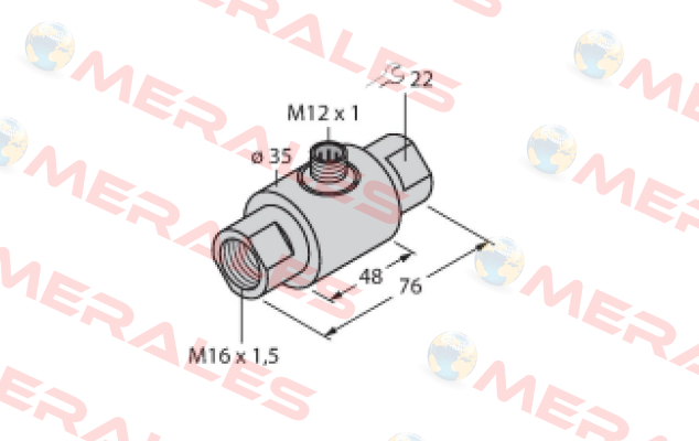 FCI-D03A4-NAEX-H1141/M16 Turck
