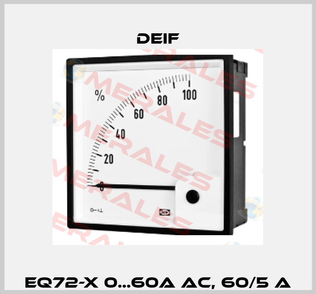 EQ72-x 0...60A AC, 60/5 A Deif
