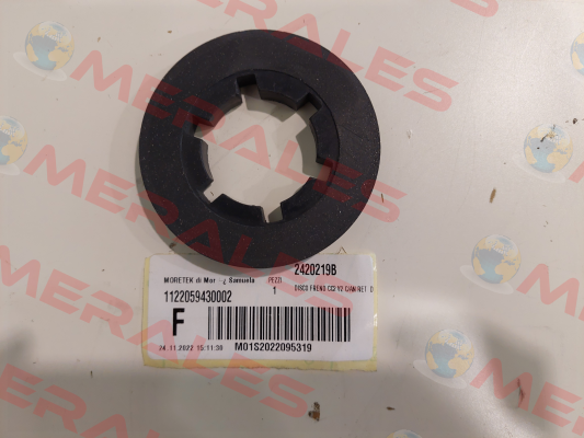 BRAKE DISC CC2 // 2420219B B.Brake s.r.l.