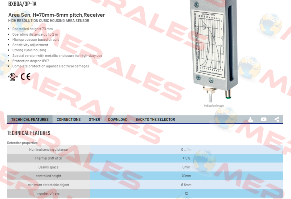 BX80A/3P-1A Micro Detectors / Diell (now Datasensing)