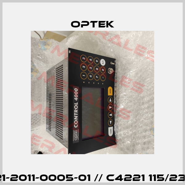 3321-2011-0005-01 // C4221 115/230 V Optek