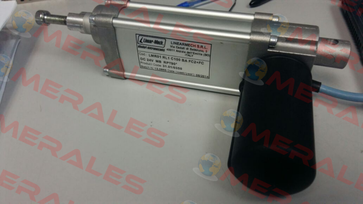 LMR01 - RL1 - C100 - BA(M8) - FC2+FC - DC24V - RPT90° - RH  Linear-mech