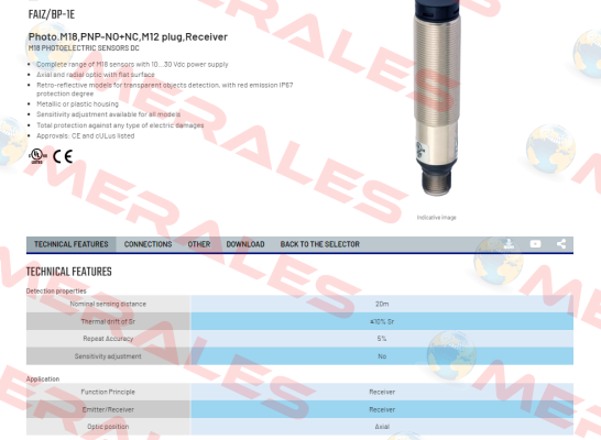 FAIZ/BP-1E Micro Detectors / Diell (now Datasensing)