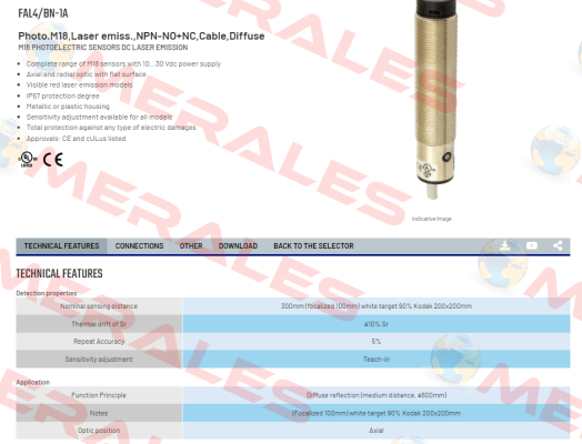 FAL4/BN-1A Micro Detectors / Diell