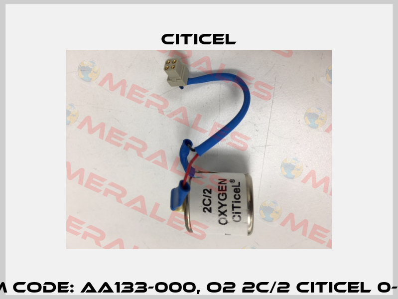 Item Code: AA133-000, O2 2C/2 CiTiceL 0-25% Citicel