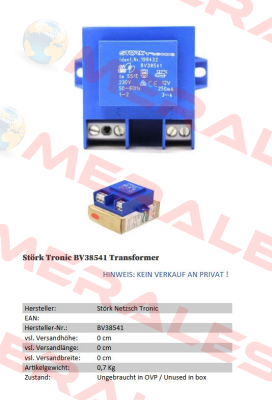 BV38541 Stork tronic