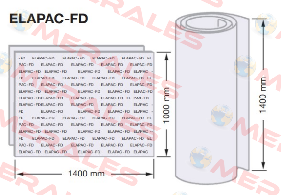 ELAPAC-Platte 2mm Elaflex
