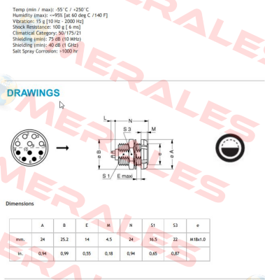 ECP.3S.310.CLN Lemo