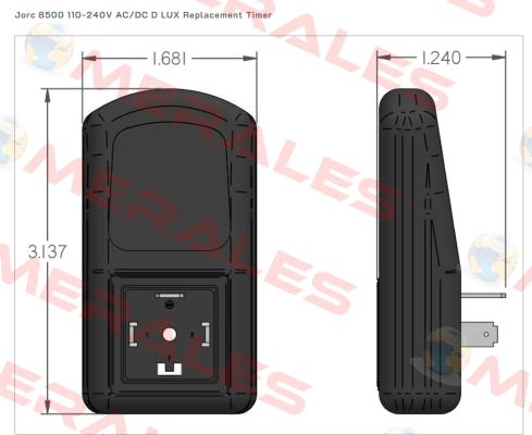 8500 - D-LUX (110-240VAC/DC 50/60Hz) JORC