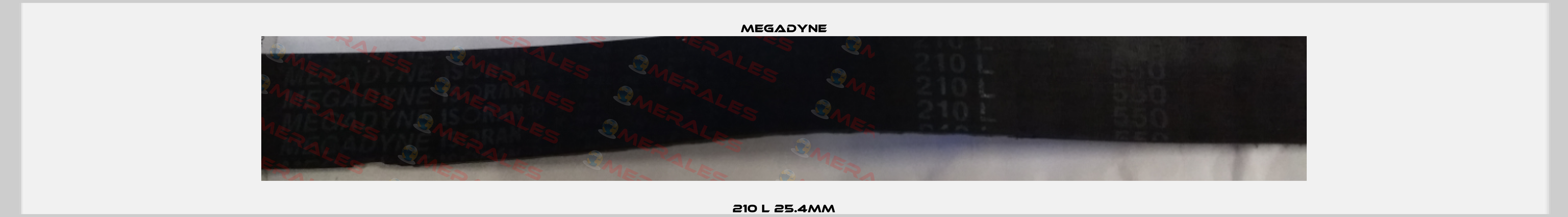 210 L 25.4mm Megadyne