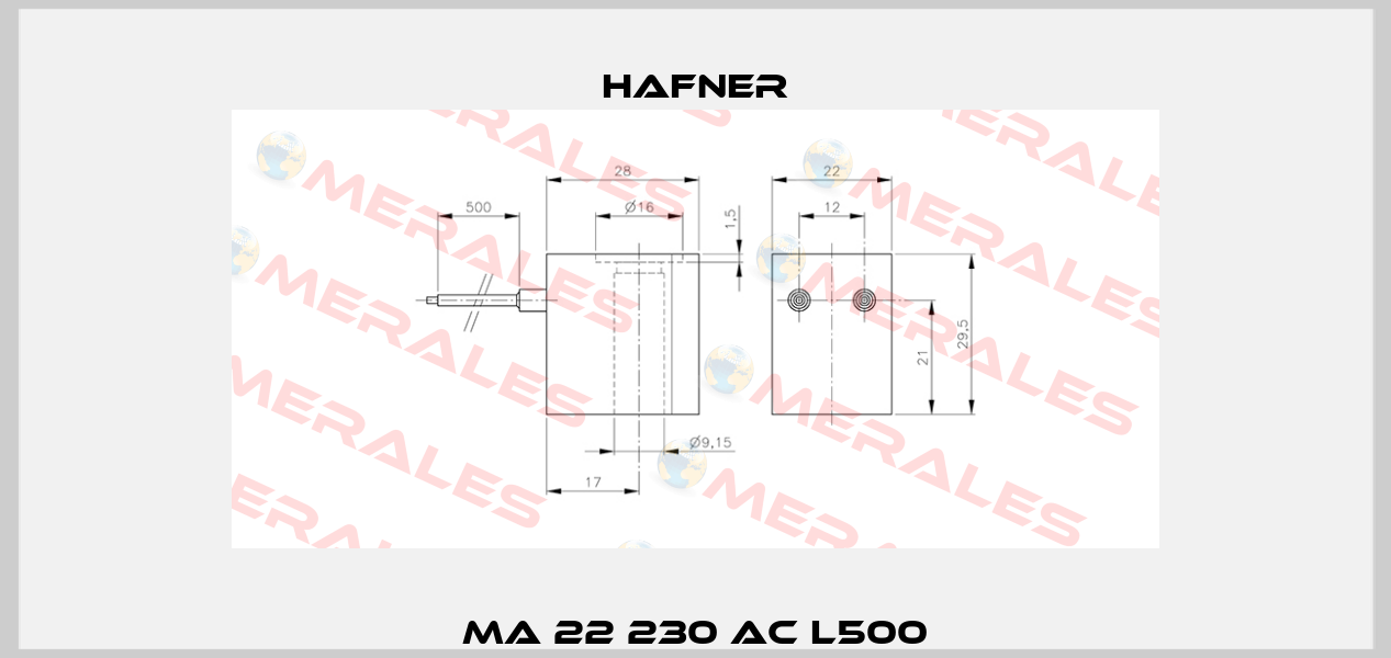 MA 22 230 AC L500 Hafner