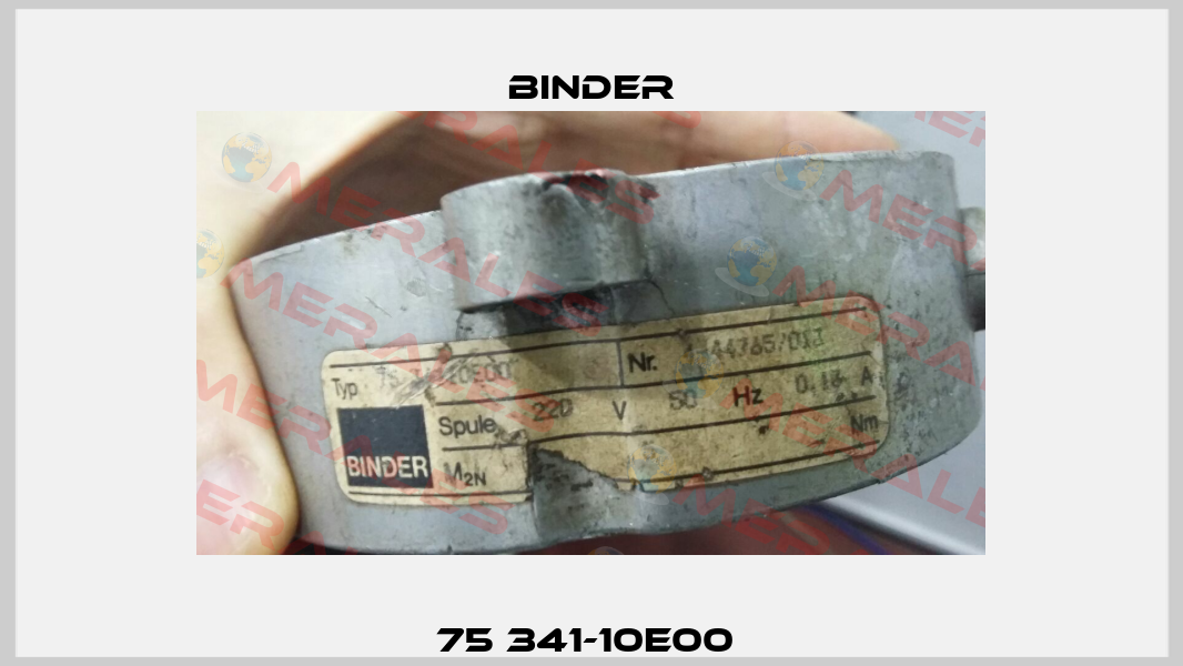 75 341-10E00  Binder