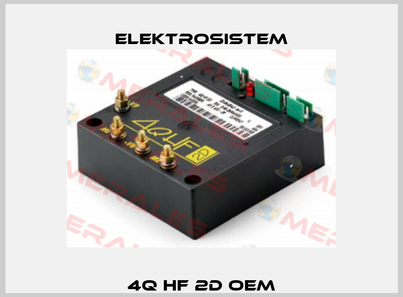 4Q HF 2D OEM Elektrosistem