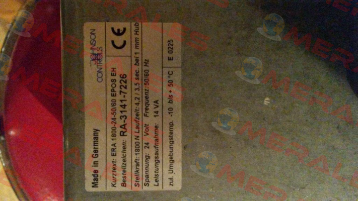 RA-3141-7226 Johnson Controls