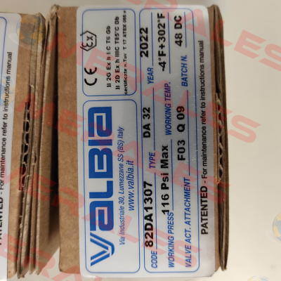 DA32 82DA1307 Valbia