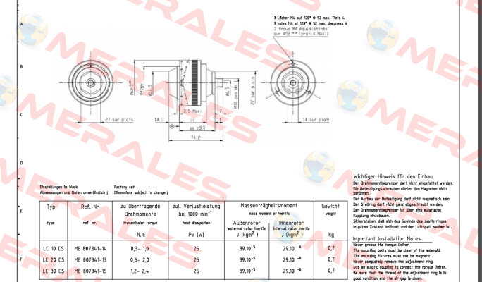 Typ LC 20CS  Enomoto Micro Pump