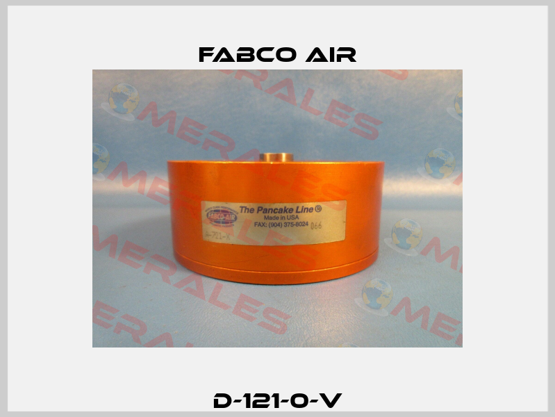 D-121-0-V Fabco Air