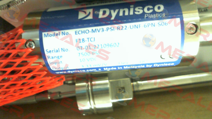 ECHO-MV3-PSI-R22-UNF-6PN-S06-F18-TCJ Dynisco