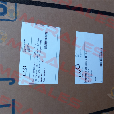MOTORE 2 POLI - MEC 132 Bonora