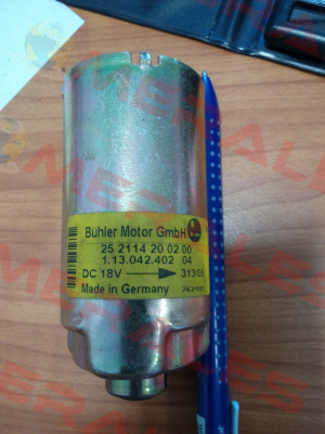 1.13.042.402 04 oem   Bühler Motor