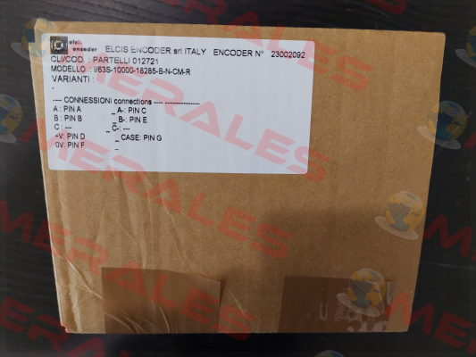 I/63S-10000-18285-B-N-CM-R Elcis