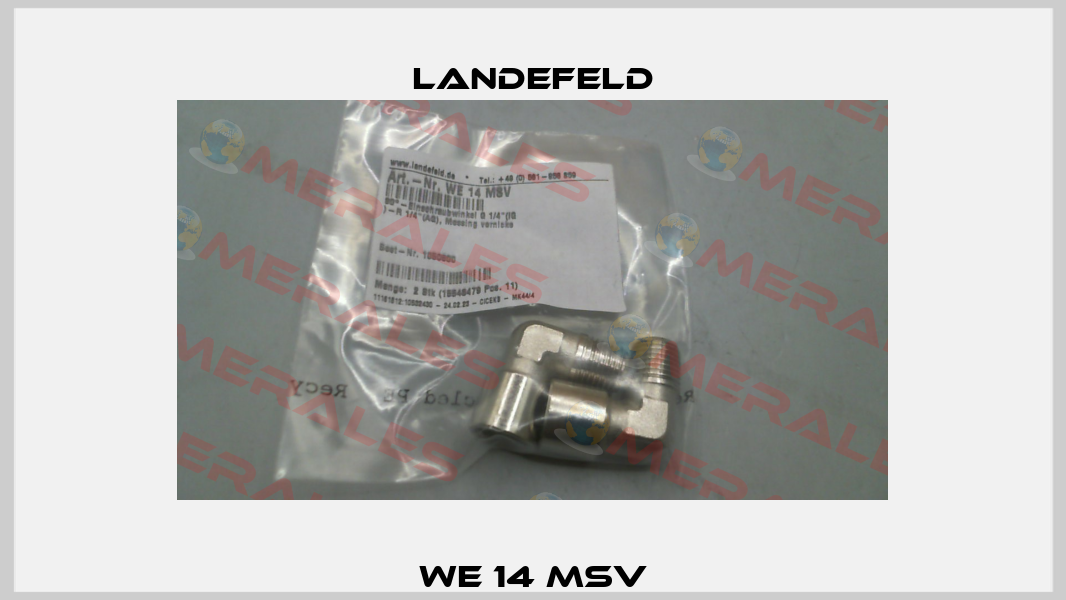 WE 14 MSV Landefeld
