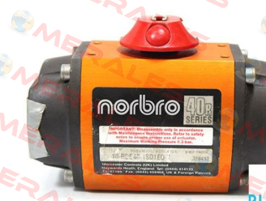 Repair Kit For: 20 BMD 40 N10 (N5420S1000) Norbro